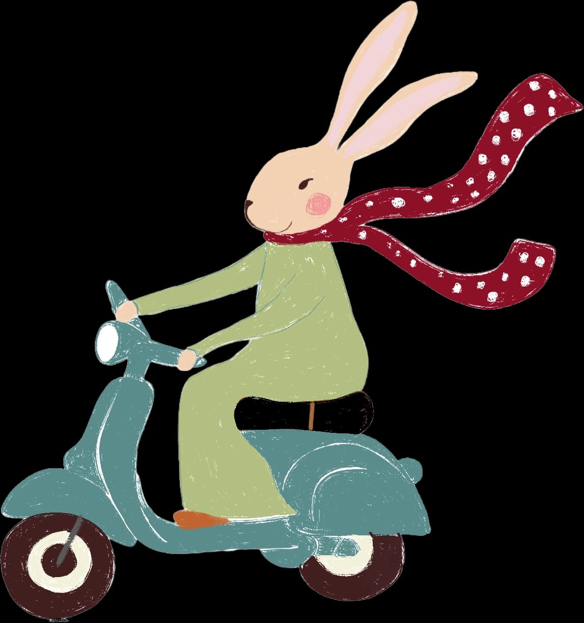 Magnolia en moto